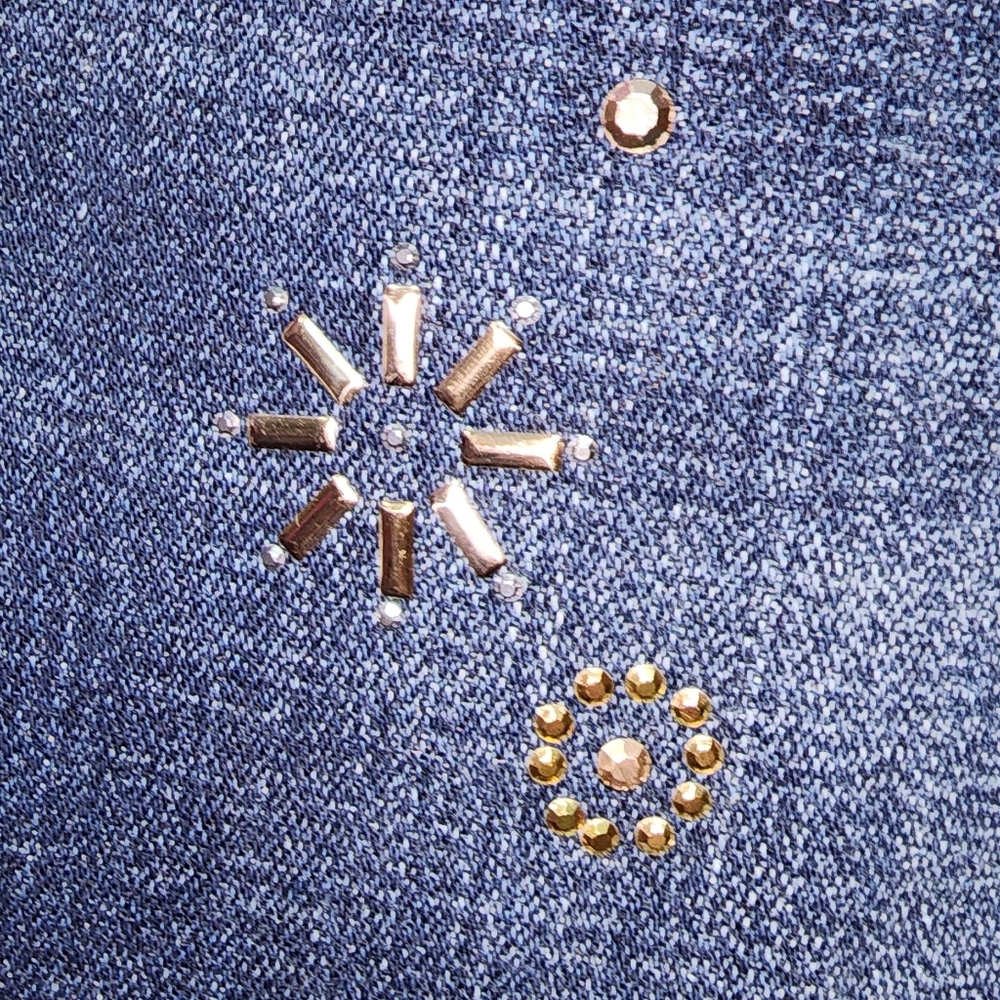 Lane Bryant Seven7 Limited Edition Embellished Jeans - Picture 15 of 16